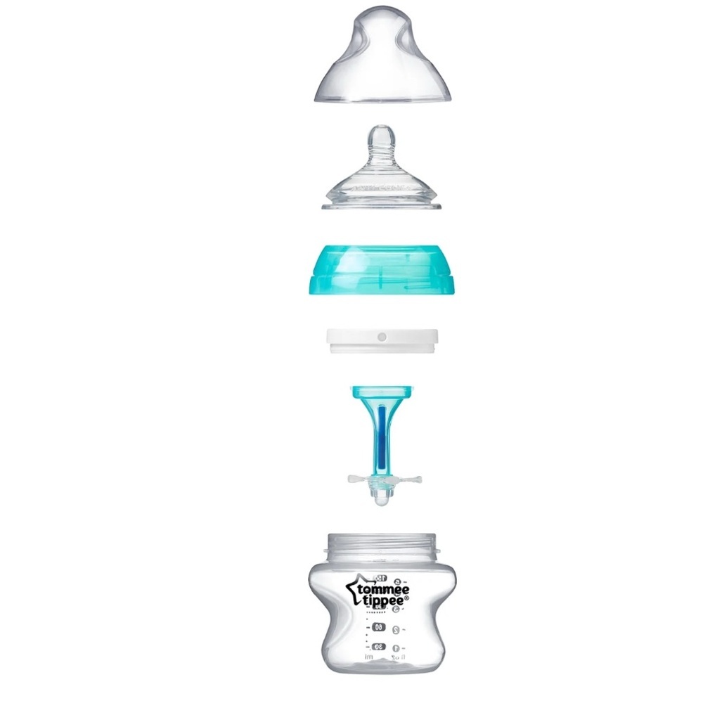 Lot of 2 Tommee Tippee Advanced Anti-Colic Bottles 150ml (5 oz) - Picture 4 of 10